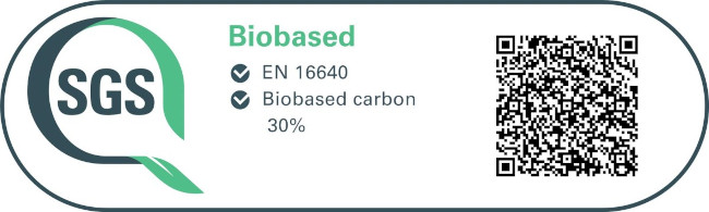 SGS Green Mark Biobased sample logo